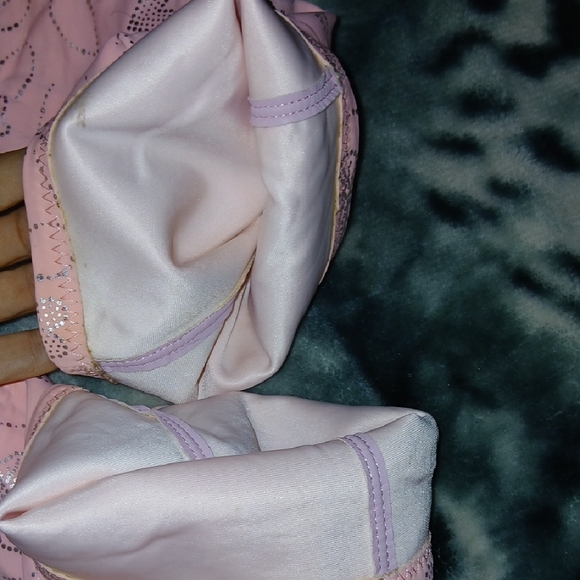 Pink Butterfly Platform Boots - Picture 3 of 4